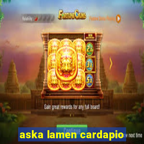 aska lamen cardapio